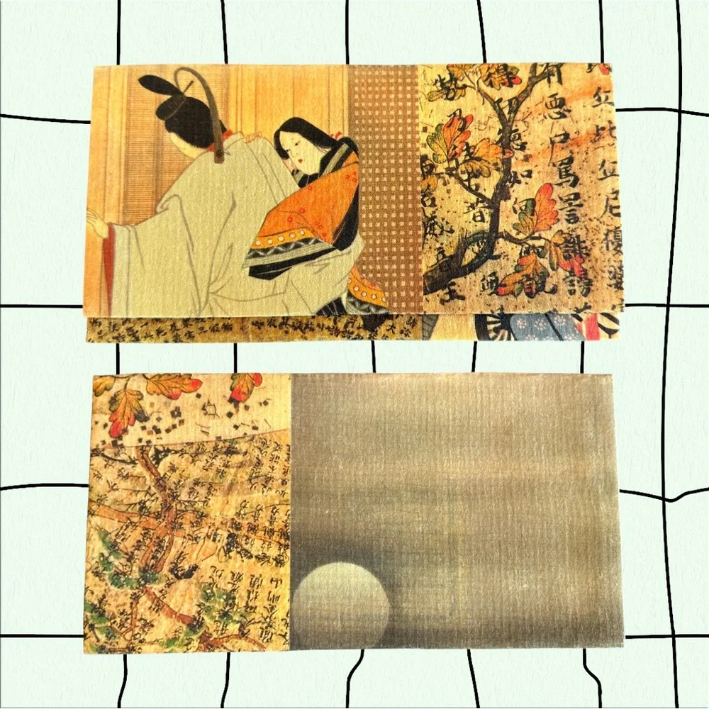 Vintage Japanese Paper Portfolio/Wallet